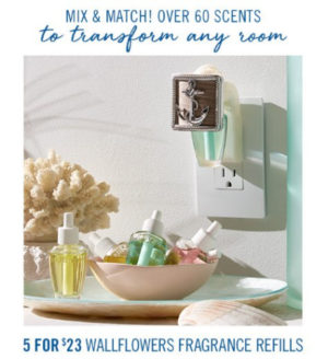 5 for $23 Wallflowers Fragrance Refills icon