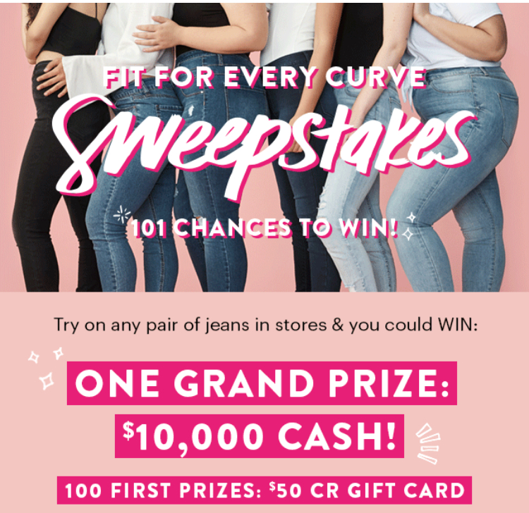 Fit For Every Curve Sweepstakes icon