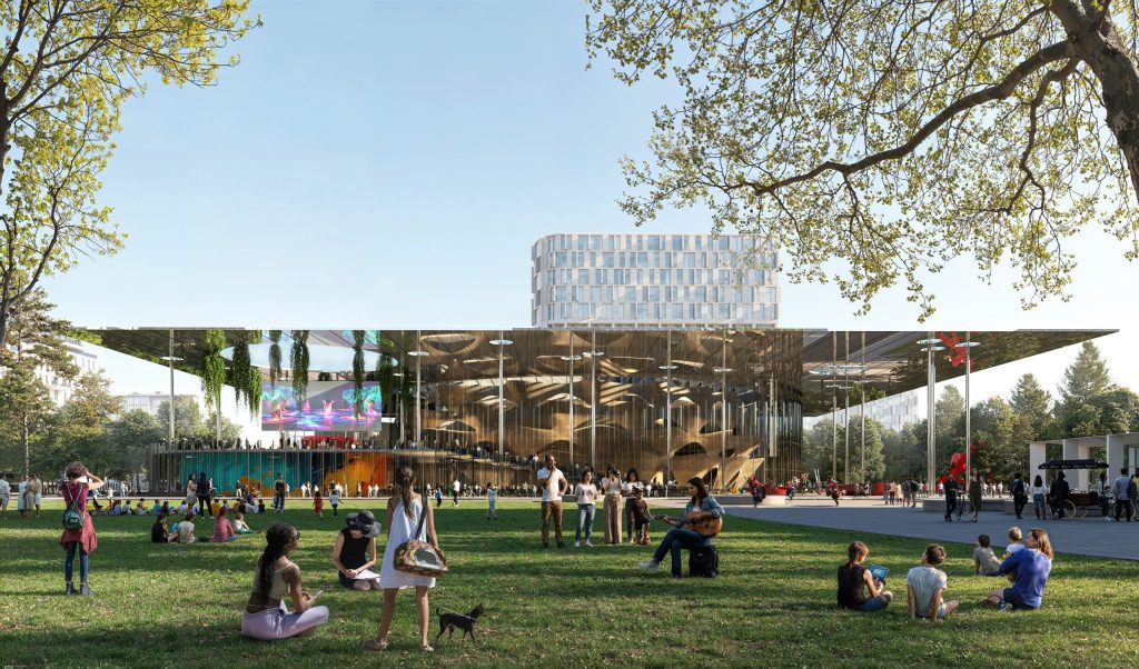 Keller Auditorium Concept - Exterior